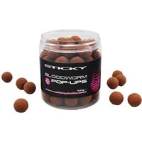 Sticky Baits Bloodworm Pops 16mm  Brown