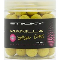 Sticky Baits Manilla Ylw Ones Wafters 16mm 130g Pot  Yellow