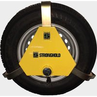 Stronghold Apex Triangular Wheel Clamp (15 - 18)  Yellow