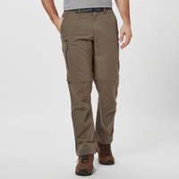 Brasher Mens Convertible Trousers  Brown