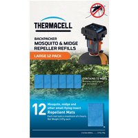 Thermacell Large Backpacker MosquitoandMidge Repeller Refills (12 Pack)  White