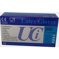 Trilanco Latex Examination Gloves  Blue