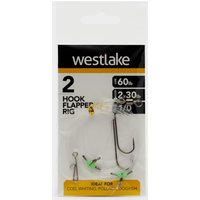 Westlake 2 Hook Flapper 1/0  Clear