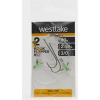 Westlake 2 Hook Flapper Size 3/0  Clear