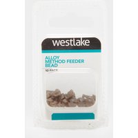 Westlake Alloy Feeder Bead - 10pcs  Grey