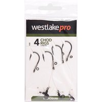 Westlake Chod Rig Mbarbed Sz 8 4pcs  Clear