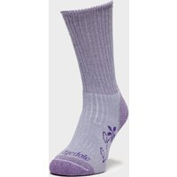 Bridgedale Womens Hike Midweight Merino Comfort Boot Socks  Purple