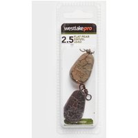 Westlake Flat Pear Swivel Wgt 2 5oz  Brown
