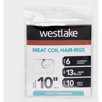 Westlake Meat Coil Hair-rigs (size 6)  Clear