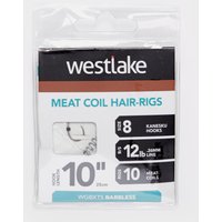 Westlake Meat Coil Hair-rigs (size 8)  Clear