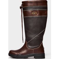 Brogini Warwick Womens Pull On Wide Country Boot  Brown