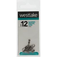 Westlake Sliding Swivel Sz 12 5 Pcs  Silver