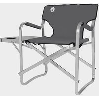 Coleman Camping Chair With Folding Table  Grey