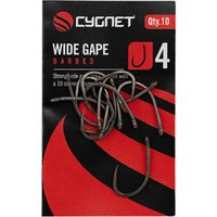 Cygnet Wide Gape Hooks Size 4 Barbed