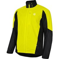 Dare 2b Mens Mediant Waterproof Cycling Jacket  Yellow