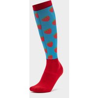 Aubrion Childs Hyde Park Socks Strawberry  Red