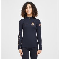 Aubrion Childs Team Long Sleeve Base Layer Navy  Navy