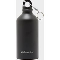 Eurohike Aqua 0.5l Aluminium Water Bottle  Black