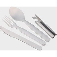 Eurohike Four Piece Cutlery Set  Silver