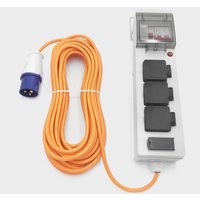 Eurohike Mobile Mains Kit With Usb (15m)  Orange