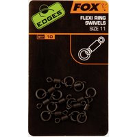 Fox International Edges Flexi Ring Swivels Sz 11