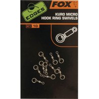 Fox International Edges Kuro Micro Ring Swivels  Silver