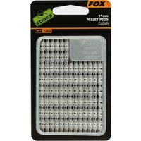 Fox International Edges Pellet Pegs 11mm Clear  Silver