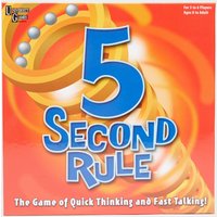 Hasbro 5 Second Rule Board Game  Orange