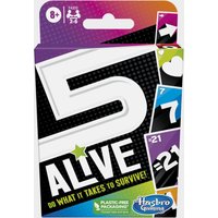 Hasbro Five Alive Card Game  Multi Coloured