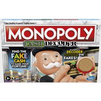 Hasbro Monopoly Crooked Cash Board Game  Grey