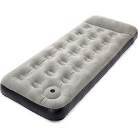 Hi-gear Deluxe Single Airbed With Pump  White