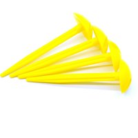 Hi-gear Groundsheet Pegs (8cm)  Yellow
