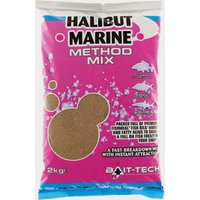 Bait-tech Halibut Marine Method Mix  Brown