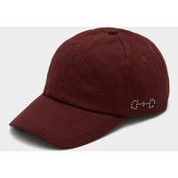 Horze Womens Quilted Cap  Red