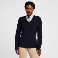 Hv Polo Classy Cable Pullover Navy  Navy Blue