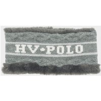 Hv Polo Womens Headband Polo Knit  Grey