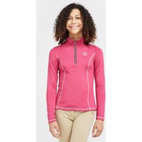 Imperial Riding Kids Riding Sporty Star Half Zip Tech Top  Pink
