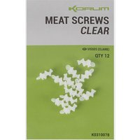 Korum Meat Screws Clear  Cream