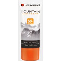 Lifesystems Mountain Sun Cream Upf50+ 100ml  White