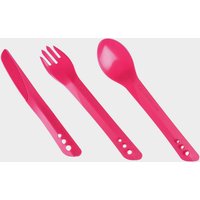 Lifeventure Ellipse Cutlery Set  Pink