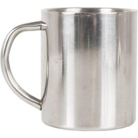 Lifeventure Stainless Steel Camping Mug  Silver