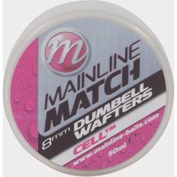 Mainline 8mm Wht Cell Match Dumbell Wafters  White