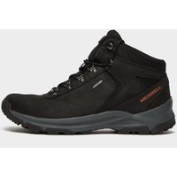 Merrell Mens Erie Mid Waterproof Walking Boots  Black