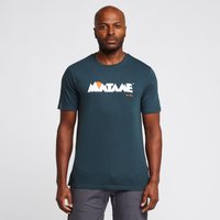 Montane Mens Heritage T-shirt  Blue