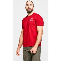 Montane Mens Mountain Print T-shirt  Red