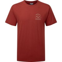 Montane Mens Piolet T-shirt  Red