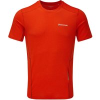 Montane Mens Sabre Short Sleeve T-shirt  Red