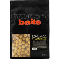 Munch Baits Cream Seed Boilies 18mm 5kg  Red