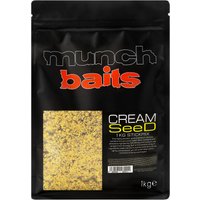 Munch Baits Cream Seed Stk Mix 1kg  Cream
