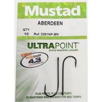 Mustad Aberdeen Hooks (size 2/0)  Black